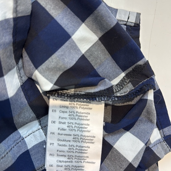 Helly Hansen Blue and White Casual Button Down Shirt Size Large - Picture 6 of 6